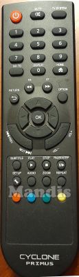 Original remote control CYCLONE PRIMUS Sumvision